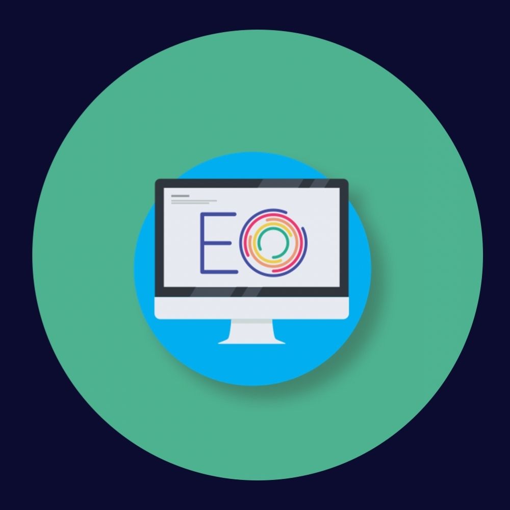 Logo for the EO website